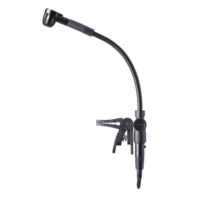 C519 M CLIP-ON MIC WITH MINIATURE GOOSENECK FOR WIND INSTRUMENTS FOR HARDWIRE APPLICATIONS, WITH STANDARD